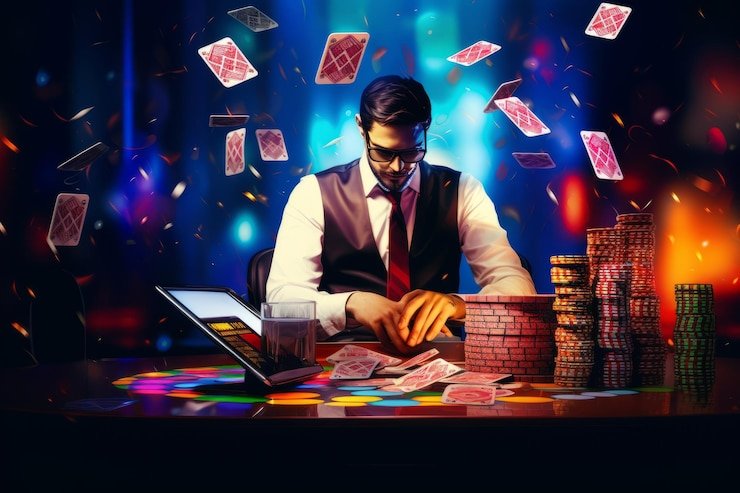 JILI baccarat table with Player and Banker betting layout